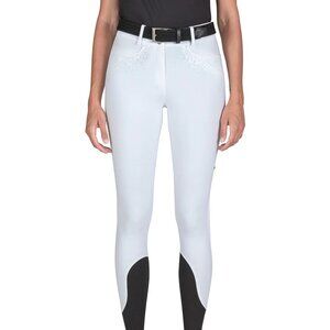 Brand New w/tags: Equiline Giaiaf Full-Seat Grip Breeches - White Size 32